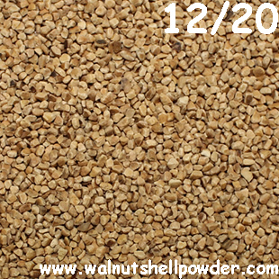 Mesh Size 1.70-0.85mm Ground Walnut Shells,12/20 Walnut Shells