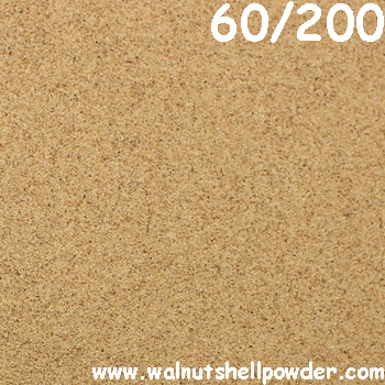 Mesh Size 60/200 Walnut Shell Powder