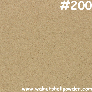 Mesh Size #200 Ground Walnut Shell Flour